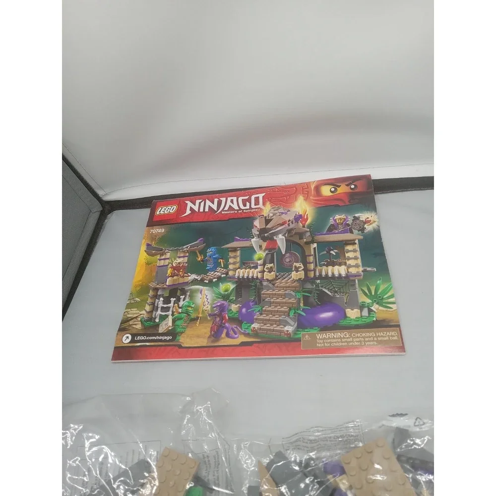 LEGO NINJAGO Enter the Serpent 70749 In 2015 U Retired Not Complete Read Bag 2&3